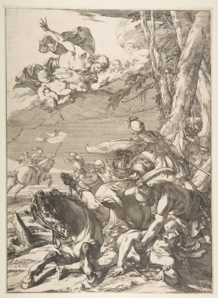 Conversion of St. Paul, ca. 1637. Creator: Laurent de la Hyre.