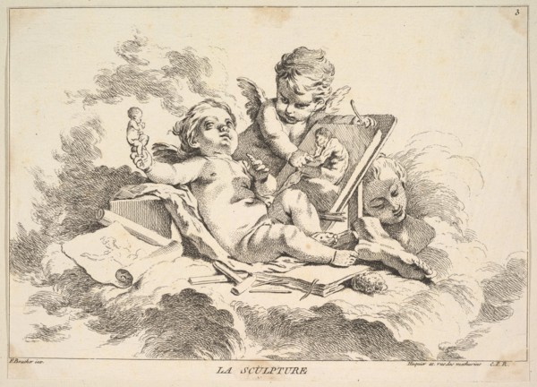 Sculpture. Creator: Louis Felix de la Rue.