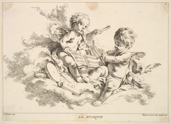 Music. Creator: Louis Felix de la Rue.