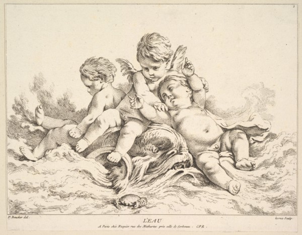 Water. Creator: Louis Felix de la Rue.