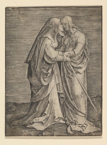 The Visitation, ca. 1516. Creator: Lucas van Leyden.