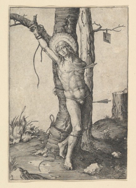 St. Sebastian, ca. 1510. Creator: Lucas van Leyden.