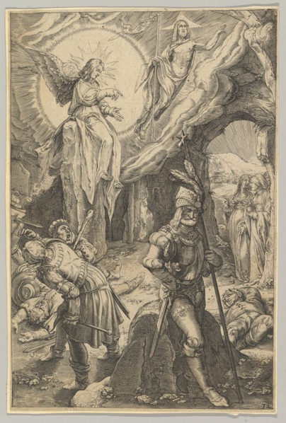 The Resurrection, from The Passion of Christ, ca. 1623. Creator: Ludovicus Siceram.