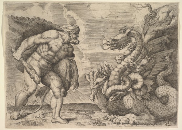 Hercules and the Hydra of Lerna. Creator: Marco Angolo del Moro.