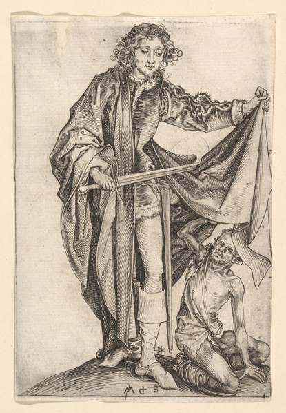 St. Martin, ca. 1435-1491. Creator: Martin Schongauer.
