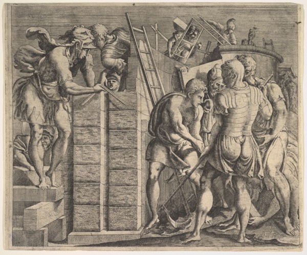 Cadmus Founding Thebes, ca. 1543-44. Creator: Master of the Story of Cadmus.