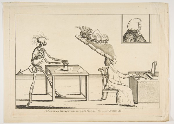 A Speedy & Effectual Preparation for the Next World, May 1, 1777. Creator: Matthew Darly.