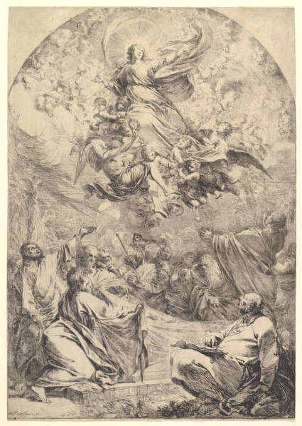 The Assumption of the Virgin, 1683. Creator: Michael Lucas Leopold Willmann.