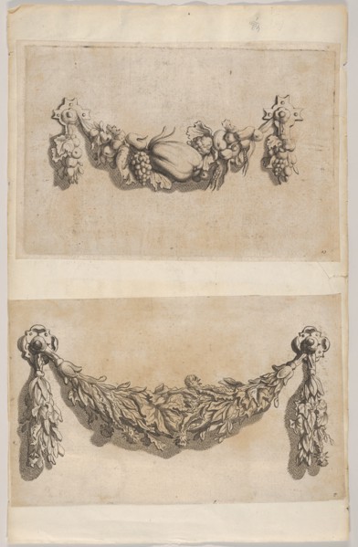 Design for a Garland from 'Various New Festoons, Part II'