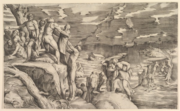 The Deluge. Creator: Attributed to Monogrammist 9
