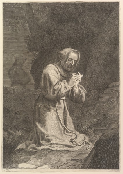 St. Francis of Assisi. Creator: Nicolas Bazin.