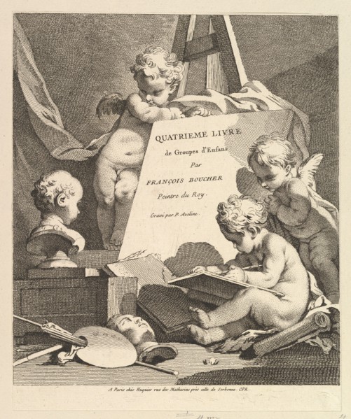 Frontispiece, 1727-60. Creator: Pierre Alexandre Aveline.