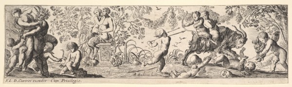 Bacchanal, 1600-1642. Creator: Pierre Brebiette.