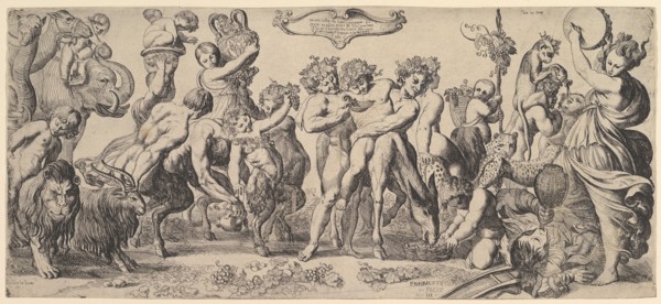 Triumph of Bacchus, 17th century. Creator: Pierre Brebiette.