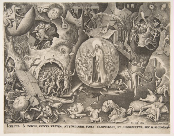 The Descent of Christ Into Limbo, ca. 1561. Creator: Pieter van der Heyden.