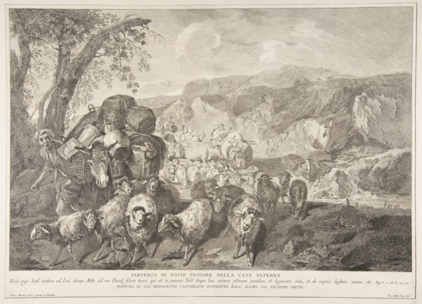Departure of David the Shepherd from the House of His Father