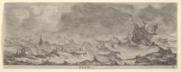 L'Eau, from The Elements, 17th century. Creator: Reinier Zeeman.