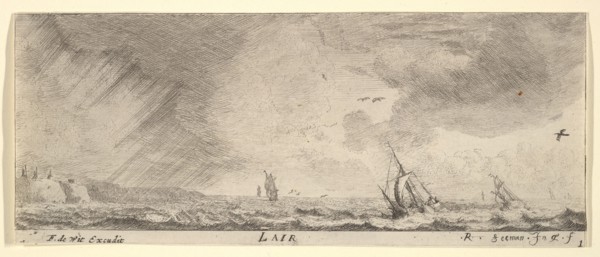 L'Air, from The Elements, 17th century. Creator: Reinier Zeeman.