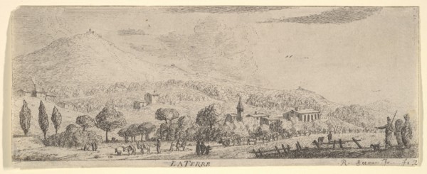 La Terre, from The Elements, 17th century. Creator: Reinier Zeeman.