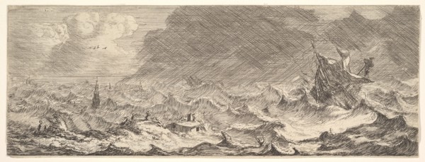 Water, from series The Four Elements, 17th century. Creator: Reinier Zeeman.