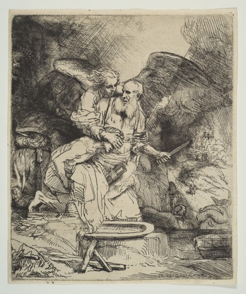 Abraham's Sacrifice, 1655. Creator: Rembrandt Harmensz van Rijn.