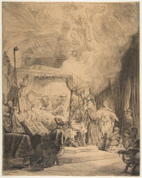 The Death of the Virgin, 1639. Creator: Rembrandt Harmensz van Rijn.