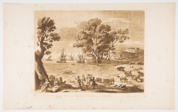 Rape of Europa, 1776. Creator: Richard Earlom.