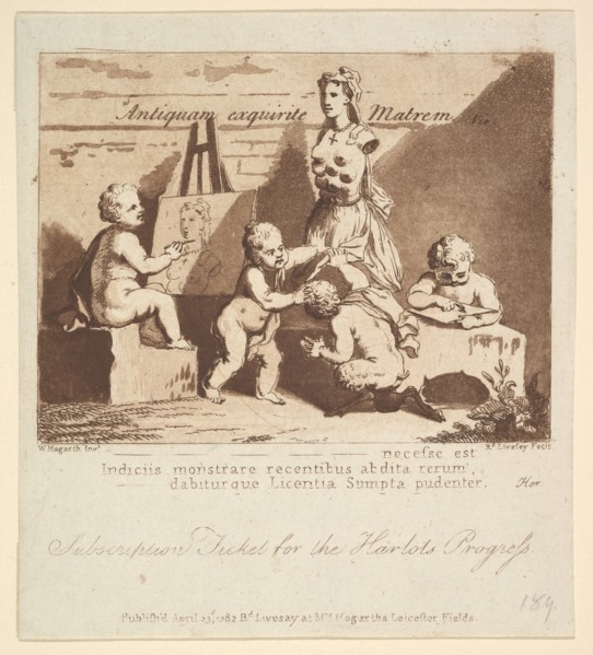 Boys Peeping at Nature, 1782. Creator: Richard Livesay.