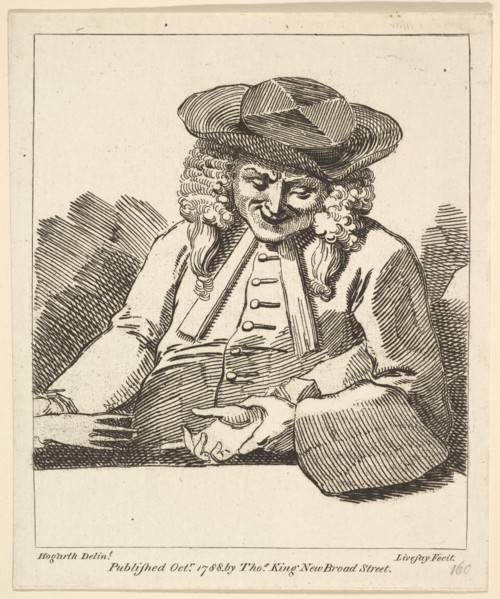 A Parson Joining the Hands of Two People, October 1788. Creator: Richard Livesay.