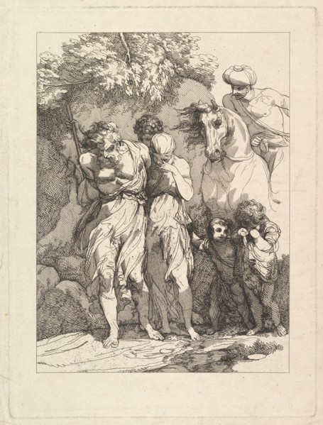A Captive Family, ca. 1783. Creator: Robert Blyth.
