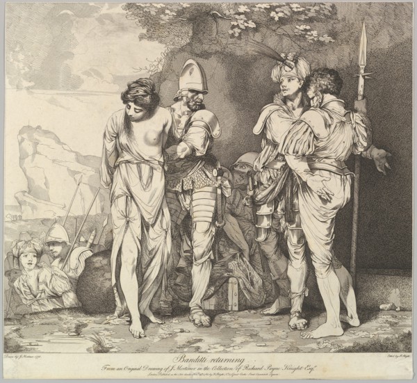 Banditti Returning, November 9, 1780. Creator: Robert Blyth.
