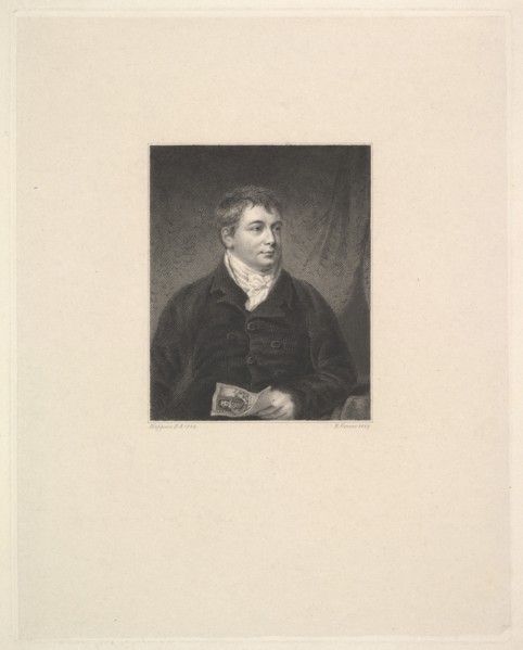 Portrait of Robert Grave, Printseller, 1827. Creator: Robert Graves.