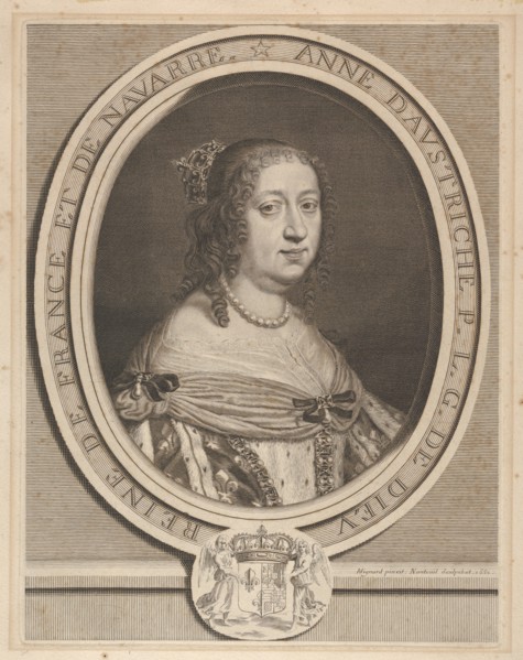 Anne of Austria, 1660. Creator: Robert Nanteuil.