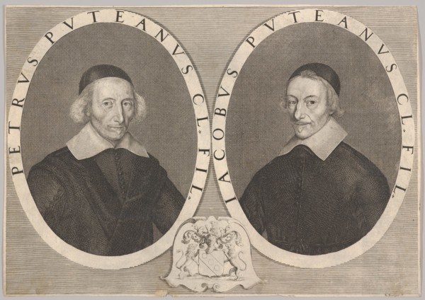 Double Portrait of Pierre and Jacques Dupuy, ca. 1648-49. Creator: Robert Nanteuil.