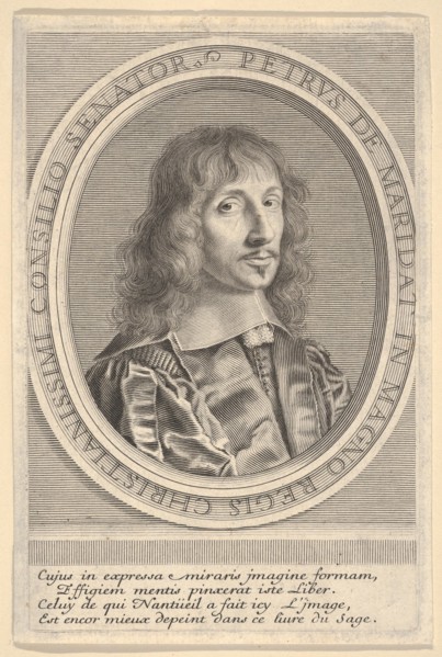 Pierre da Maridat, ca. 1653. Creator: Robert Nanteuil.