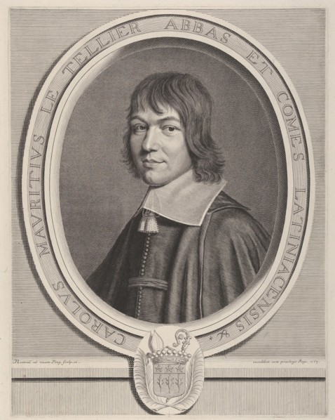 Charles-Maurice Le Tellier, 1663. Creator: Robert Nanteuil.