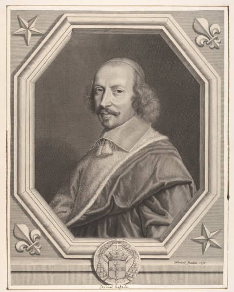 Cardinal Jules Mazarin, 1656. Creator: Robert Nanteuil.