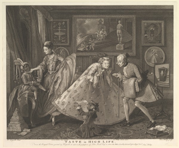 Taste in High Life, May 1, 1798. Creator: Samuel Phillips.