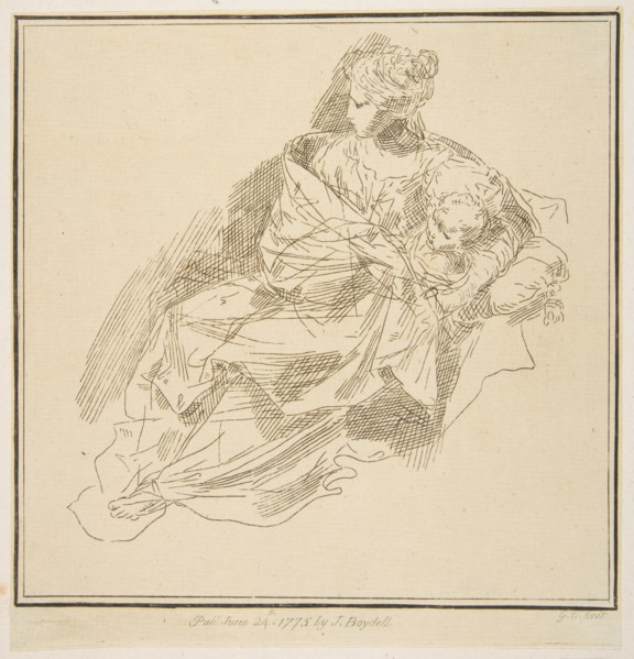 Virgin and Child, 1775. Creator: Unknown.
