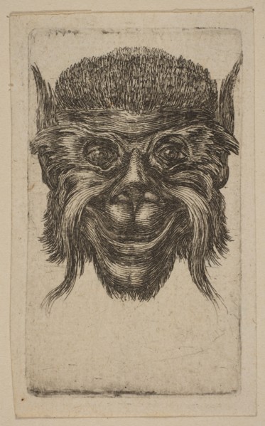 Mask. Creator: Attributed to Stefano della Bella