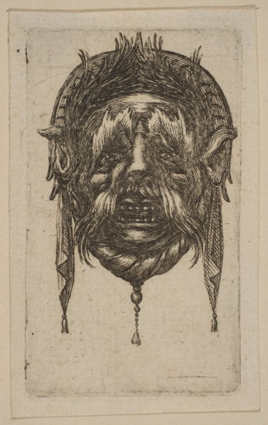Mask. Creator: Attributed to Stefano della Bella