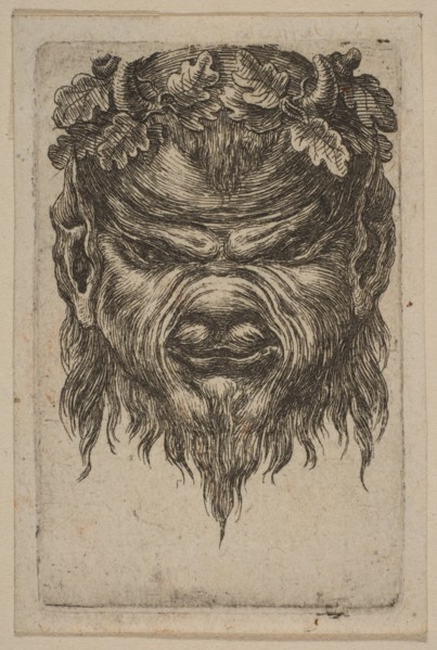 Mask. Creator: Attributed to Stefano della Bella