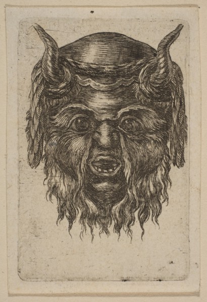 Mask. Creator: Attributed to Stefano della Bella