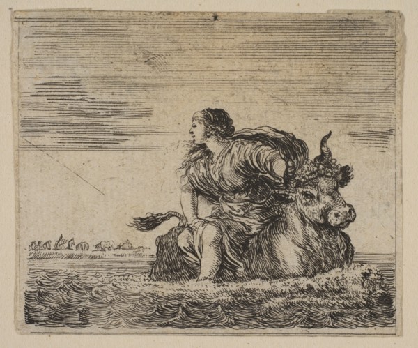 Jupiter and Europa, from 'Game of Mythology'