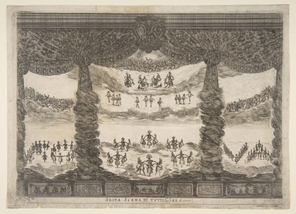 Sixth scene, the heavens, from 'The marriage of the gods'