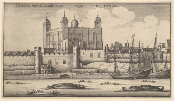 Tower of London, 1625-77. Creator: Wenceslaus Hollar.