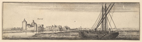 Ruhrort, 1642-44. Creator: Wenceslaus Hollar.