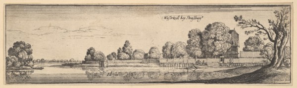 Strasbourg: The Toll House, 1625-77. Creator: Wenceslaus Hollar.