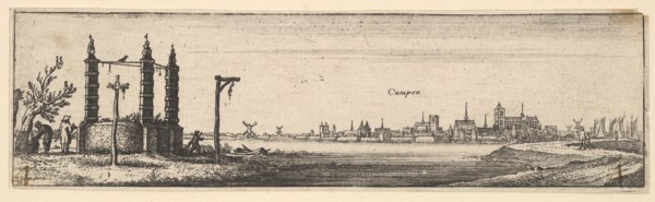 Kampen, 1642-44. Creator: Wenceslaus Hollar.