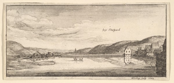 Stuttgart: The Lake, 1663-65. Creator: Wenceslaus Hollar.